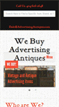 Mobile Screenshot of advertisingantiques.com